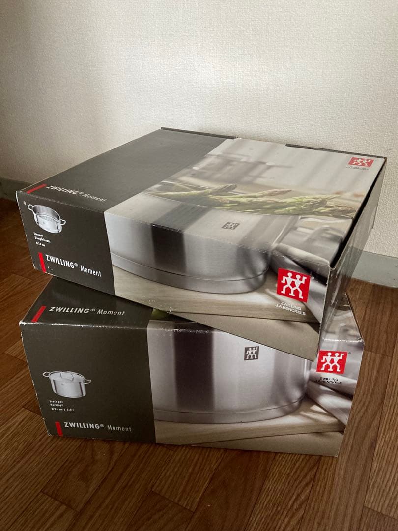 ZWILLING 未使用 ストックポット24㎝6ℓスチーマー 24㎝セット