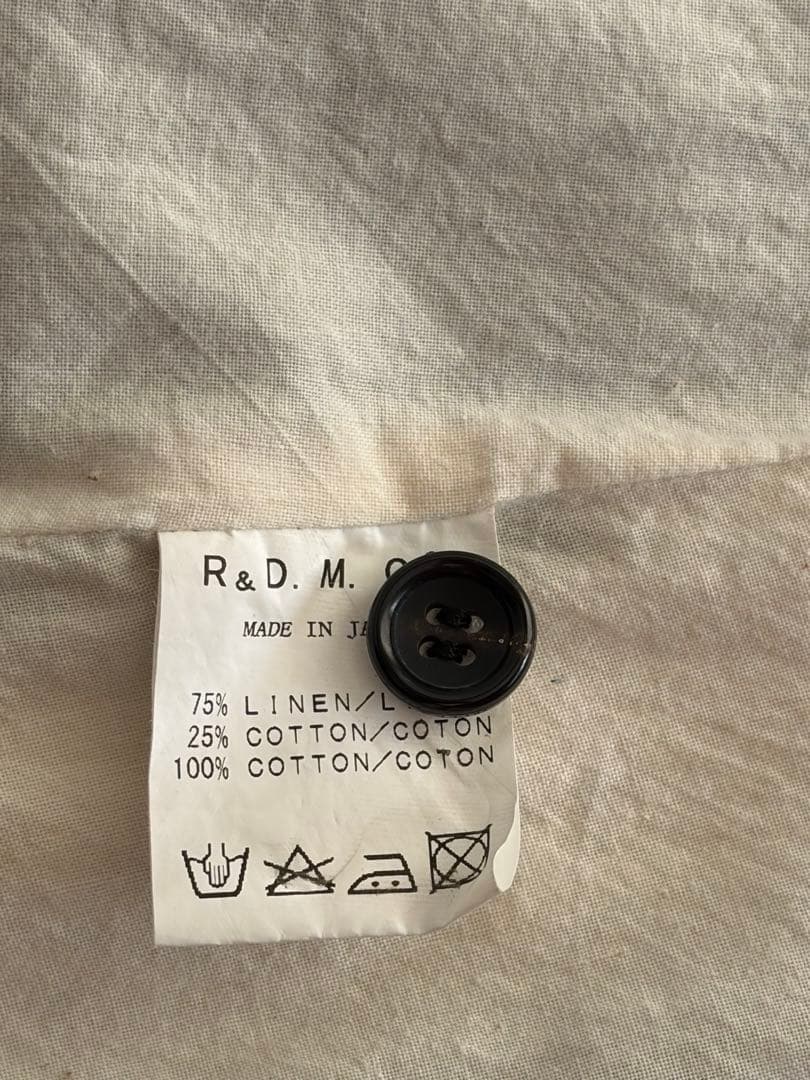 R&D.M.Co-オールドマンズテーラー リネンコート