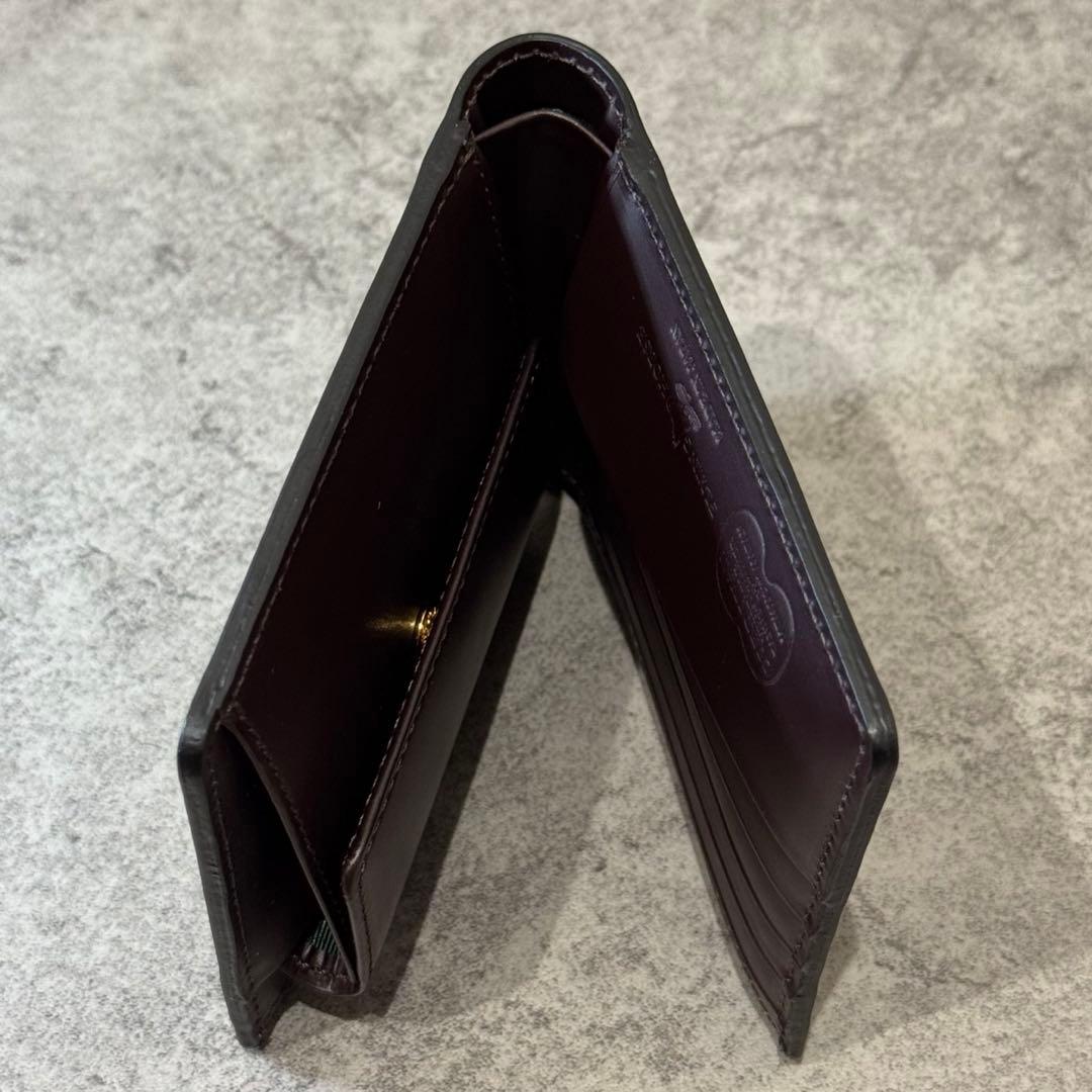 【新品未使用】FLYING HORSE コードバン　二つ折り財布　レザー　馬革