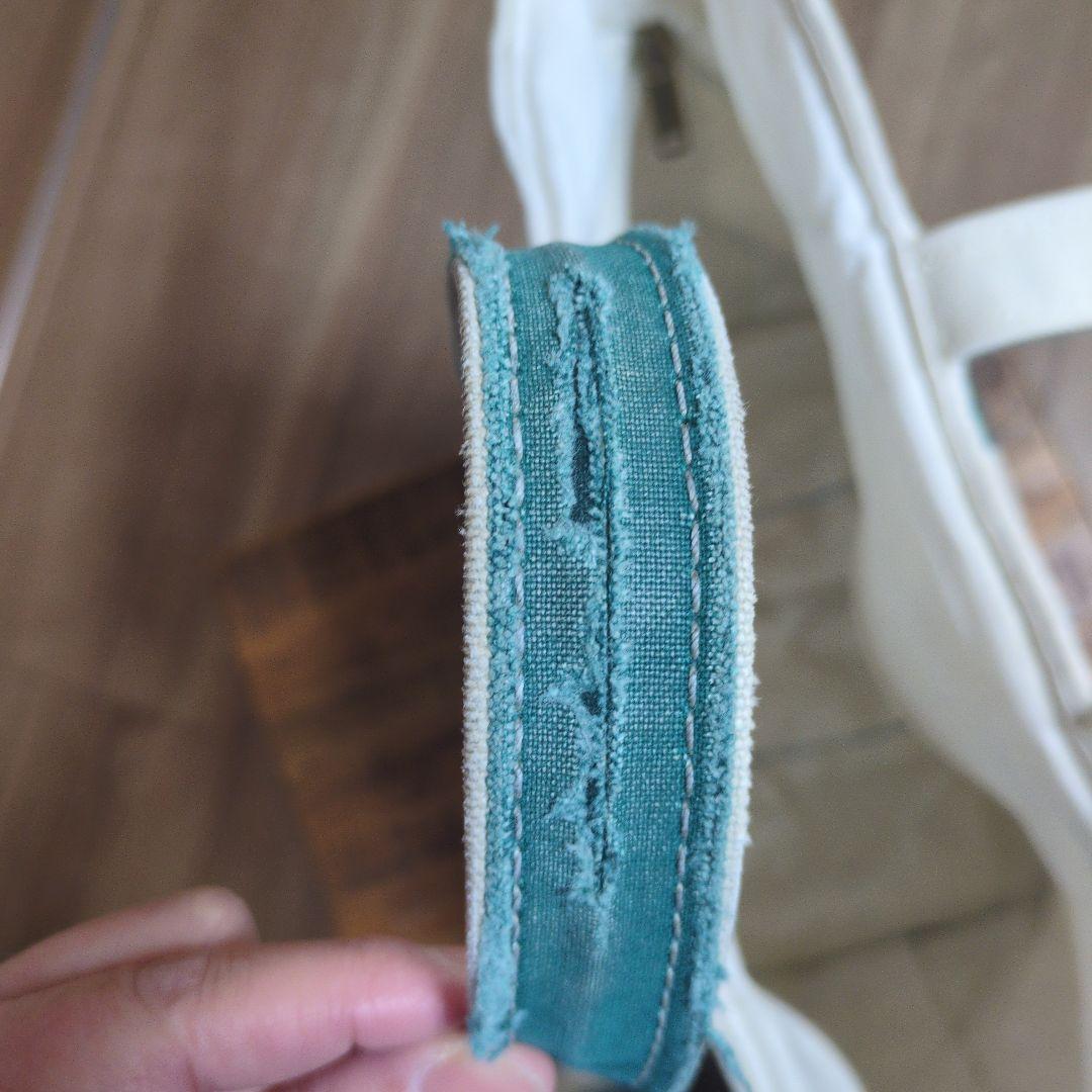 80s　USA製　エルエルビーン　トート　バック　ジップトップ　ジッパー　襤褸