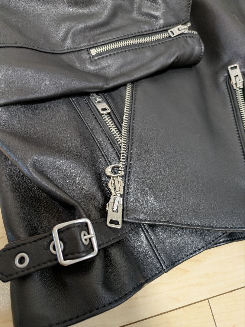 新品未使用☆COACH ブラックレザージャケット