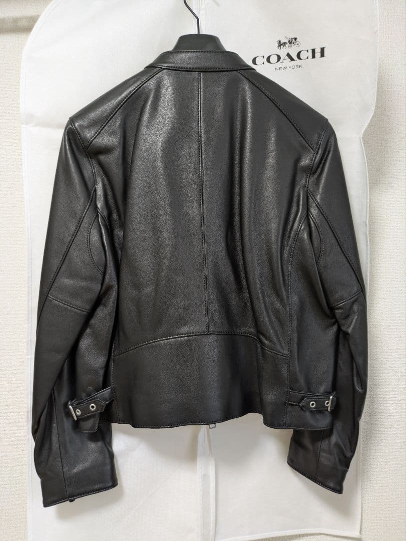 新品未使用☆COACH ブラックレザージャケット