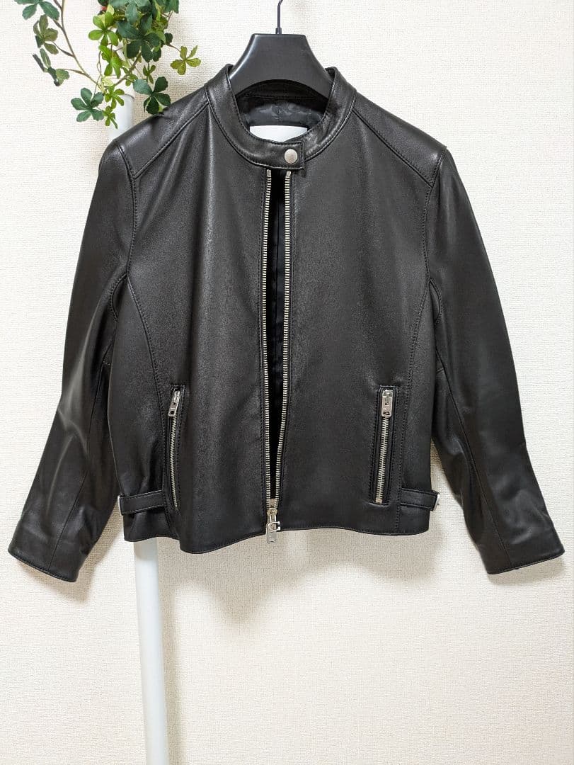 新品未使用☆COACH ブラックレザージャケット