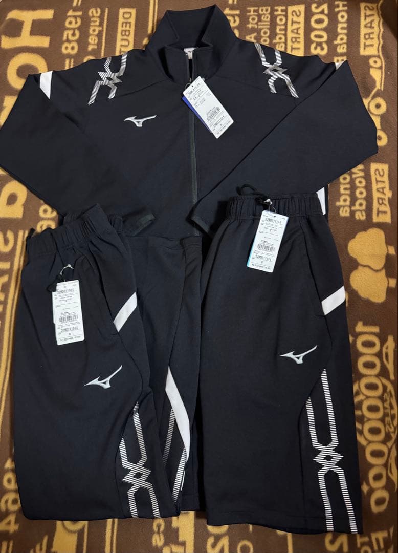 ミズノ　ジャージ上下3点セット