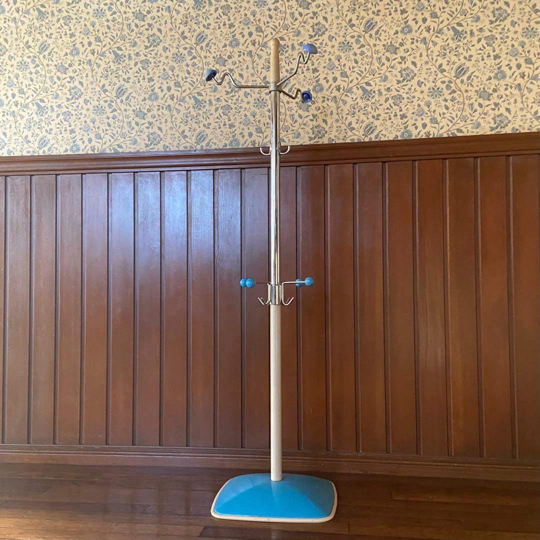 70’s スペースエイジ　ポールハンガー　昭和レトロ　当時物