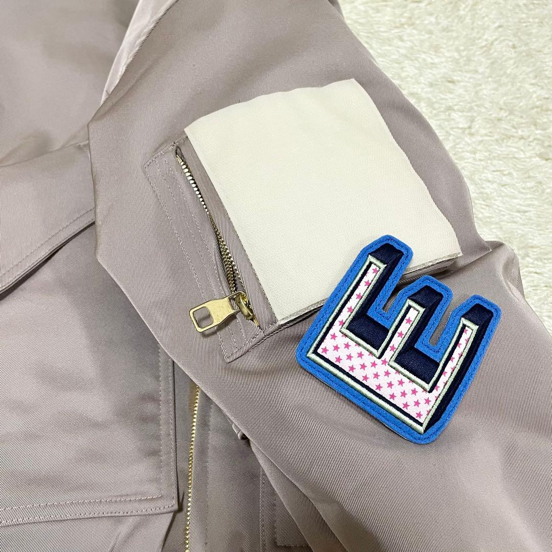 A(LeFRUDE)E アルフルード　リバーシブル　極暖　MA-1 ブルゾン