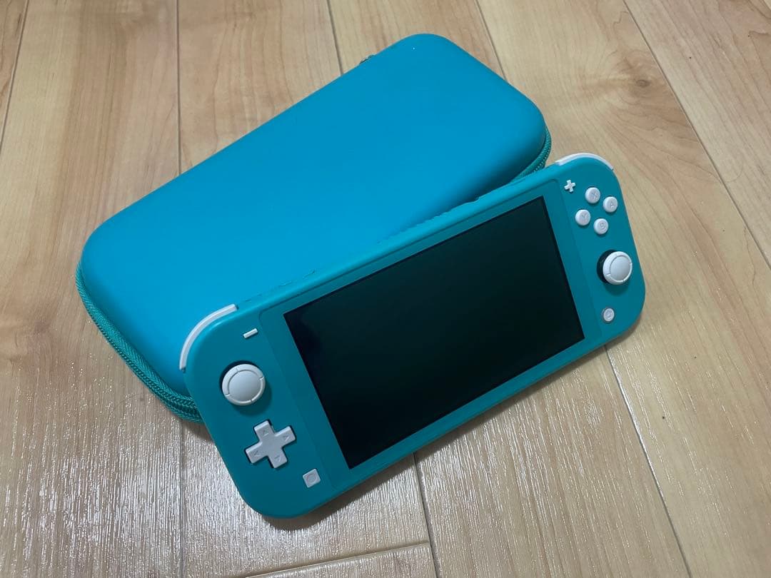 Nintendo Switch Lite ターコイズ ケース・保護フィルム付き