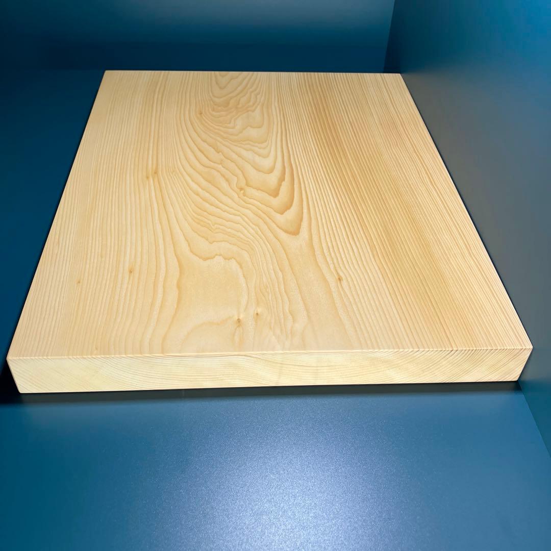 日向産　本榧　まな板　幅広サイズ　一枚板　木　新品　(D41)