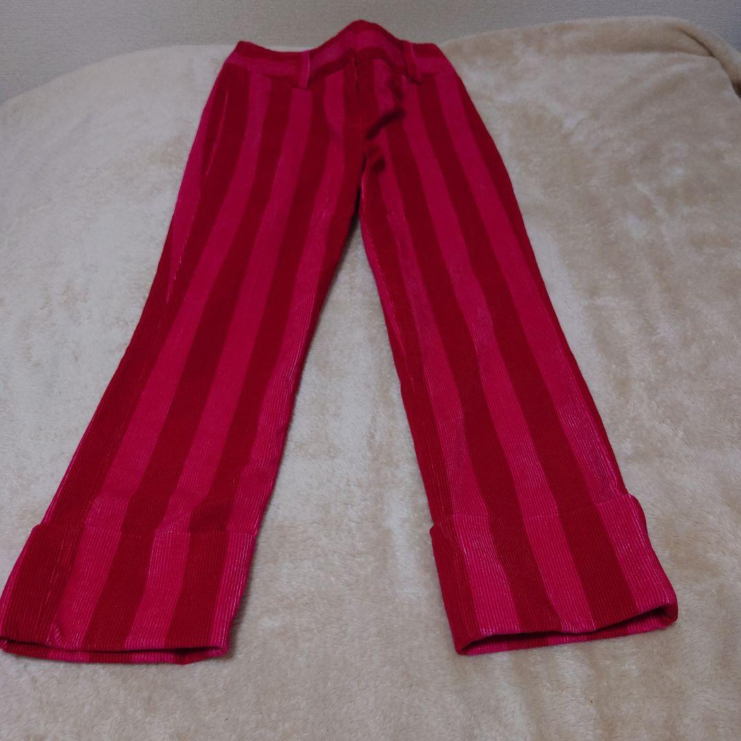 美品✨️DOLCE&GABBANAセットアップ　コーデュロイ　ストライプ　蝶　L