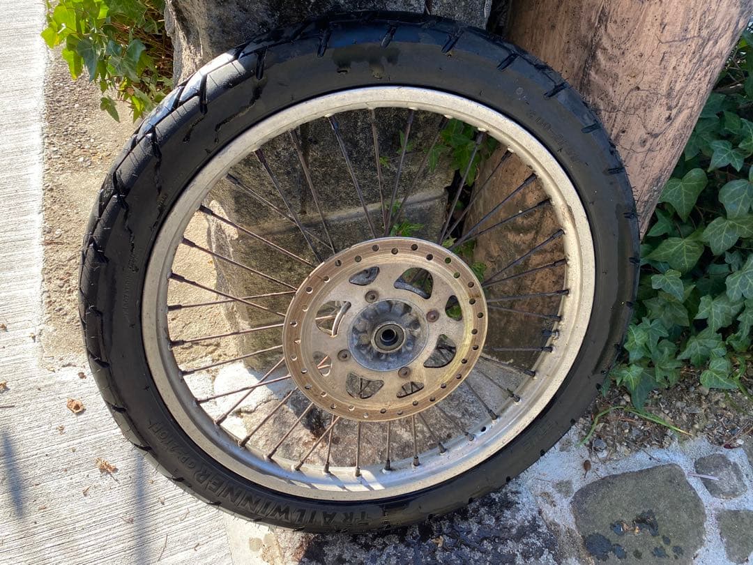 【A1】 KDX125SR 純正　フロントタイヤ