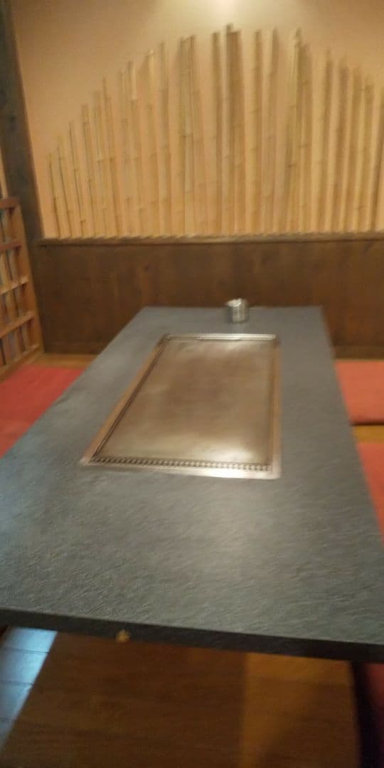 お好み焼き 鉄板焼き座卓テーブルユリさんオーダーメイド用