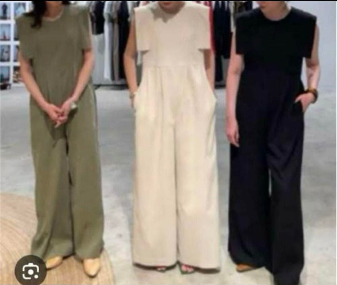 CLANE 田中みな実コラボ オールインワン モスグリーン サイズ0