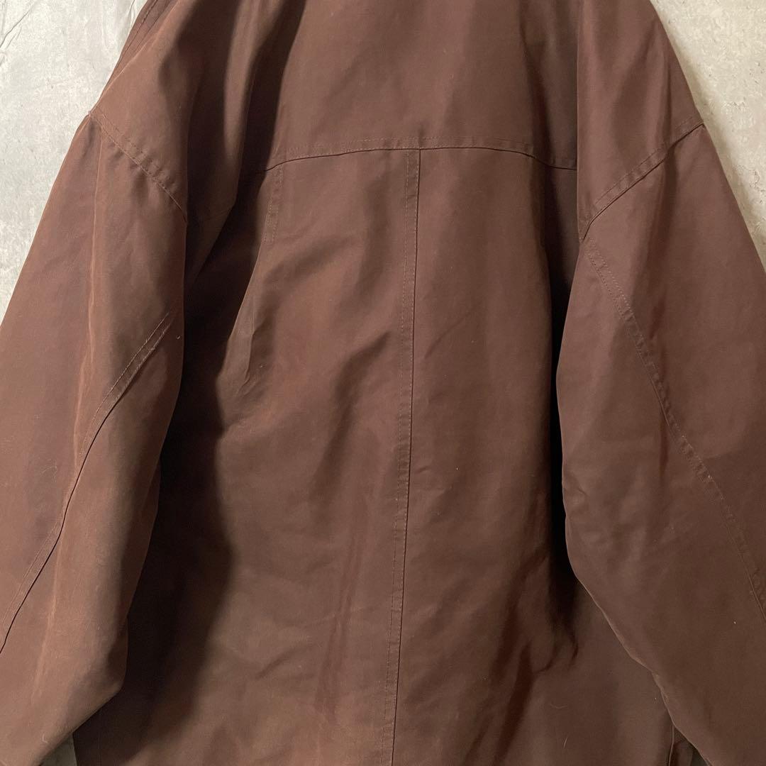 Burtonバートンスキーウェアスノーボードジャケットブルゾン茶色ブラウン刺繍