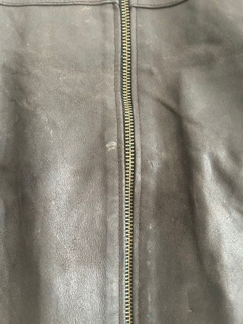 70sヴィンテージLEATHER FACTORYイタリア製ライダースジャケット