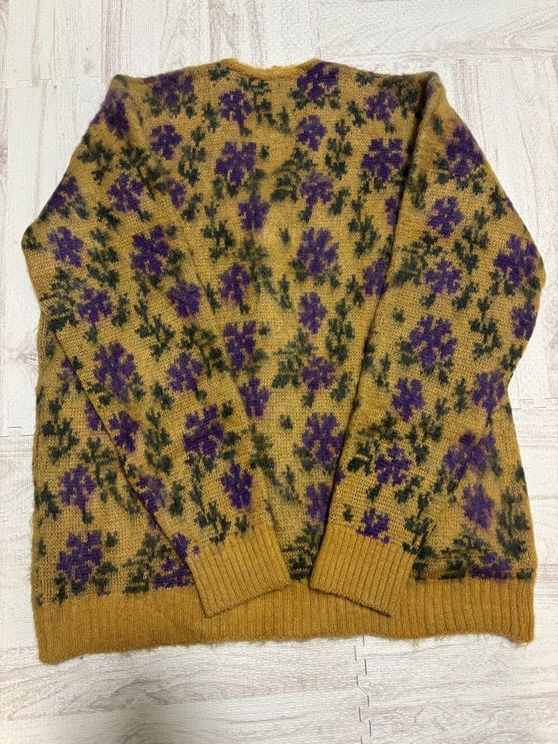 ハ*ウ様 Needles フラワーパターン カーディガン S