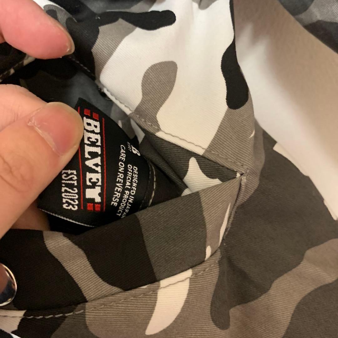 BELVET Camo Reversible MA-1 Jacket Mサイズ