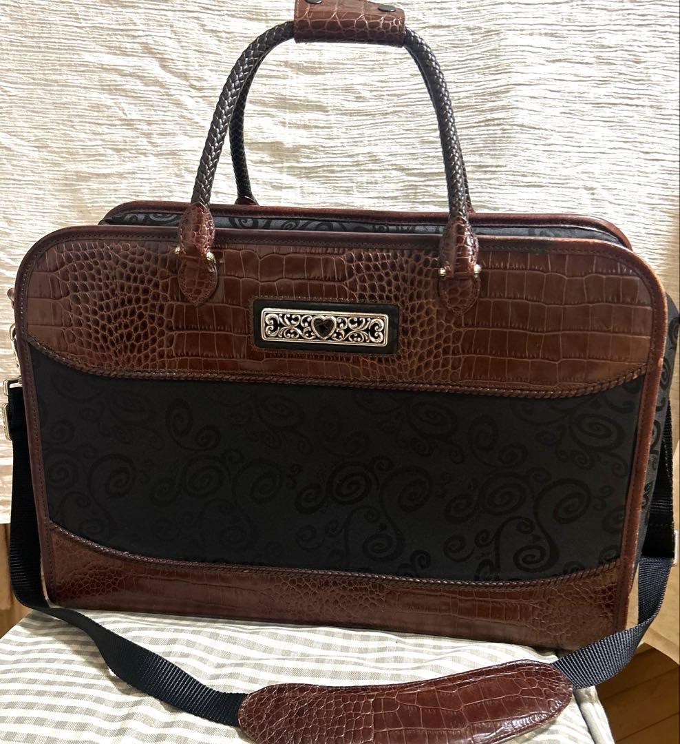 Brighton バッグ　トラベルバッグ　旅行　レザー　ブライトン　ヴィンテージ