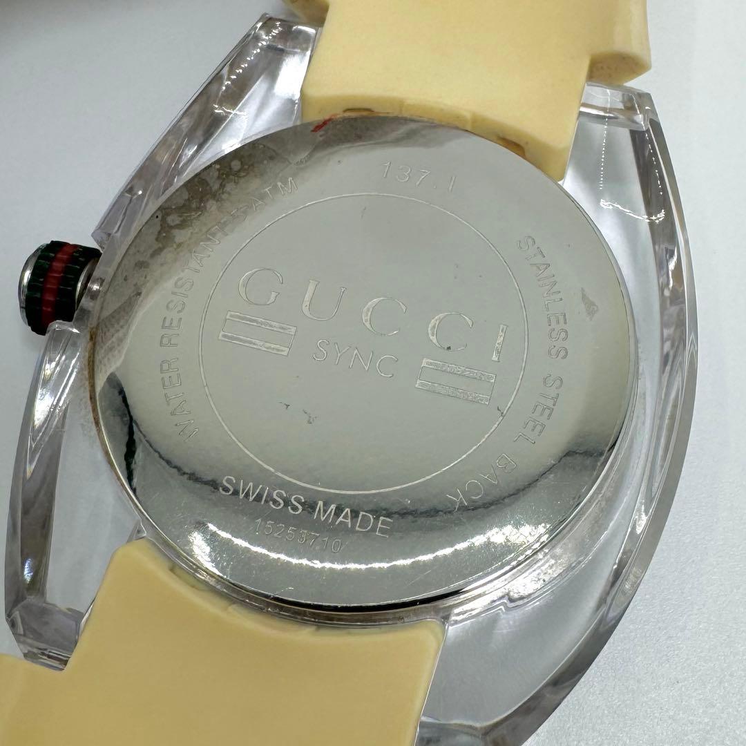 稼動✨ GUCCI 137.1シンク ユニセックス 腕時計 シェリーライン