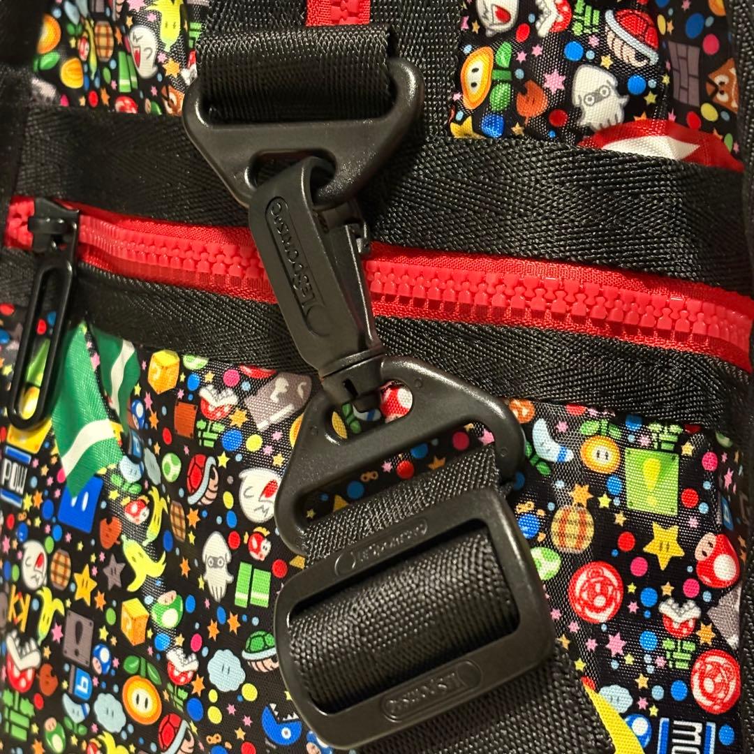 レスポートサック　スーパーマリオ　パワーアップブースト ボストンバッグ