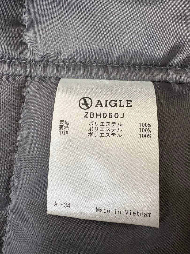 【美品】AIGLE フード付きトレンチコート・透湿防水