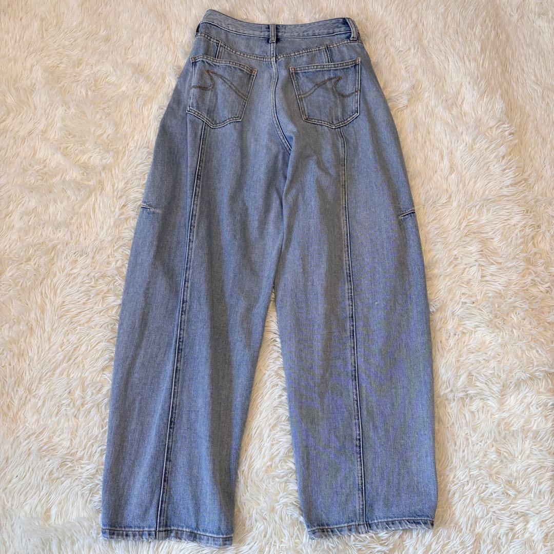 シールームリン Roundishルーズ SRN03 ヴィンテージブルー　25