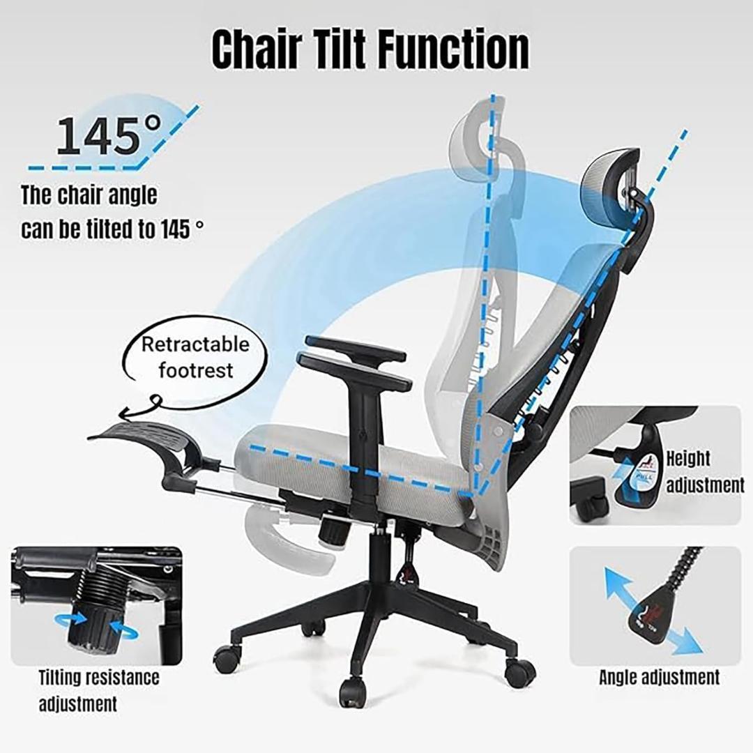 ゲーミングチェア オフィスチェア 事務用椅子 コンピューターチェア 人間工学