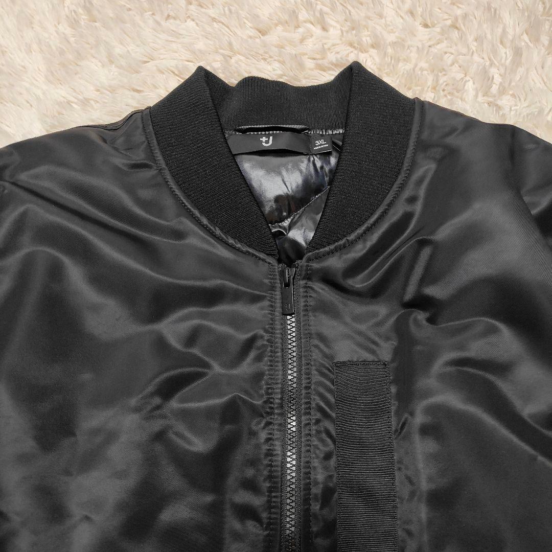 未使用級✨ビッグ3XL✨ユニクロ ジルサンダー +J MA-1 ダウンジャケット