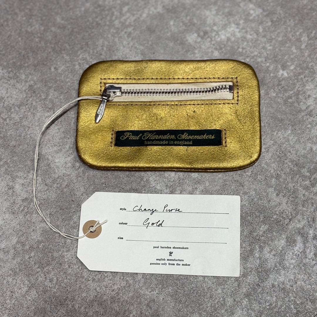 新品未使用品 ポールハーデン ケース ゴールド