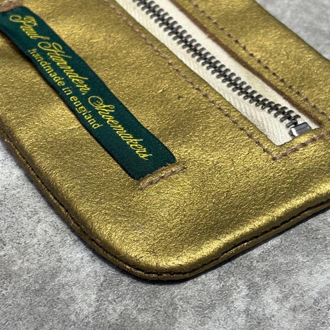 新品未使用品 ポールハーデン ケース ゴールド