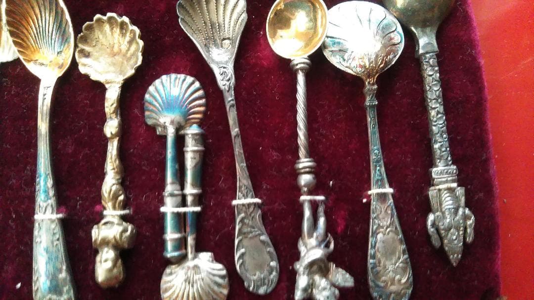 アンティークミニスプーンセット