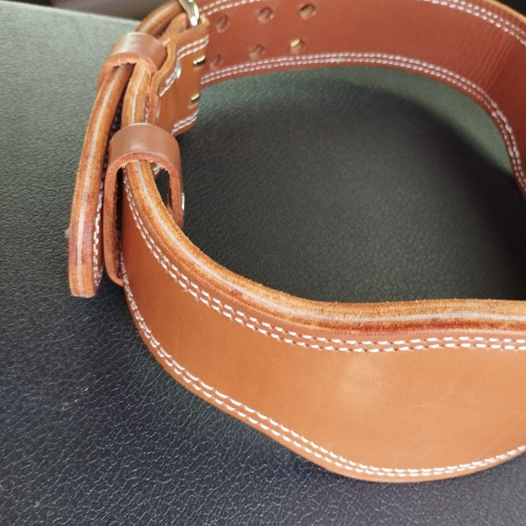 ゴールドジム プロレザーベルト Lサイズ