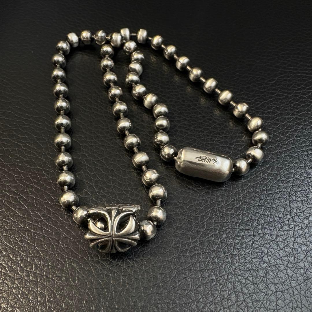 Bill Wall Leather ボールチェーンネックレス 43cm