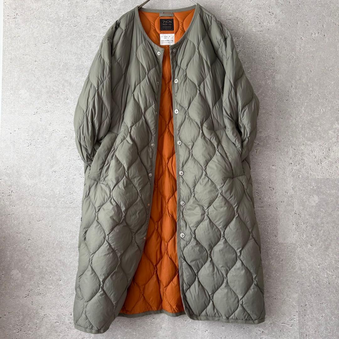 TAION オーバーサイズ ダウン ロングジャケット　ダウンジャケット　コート