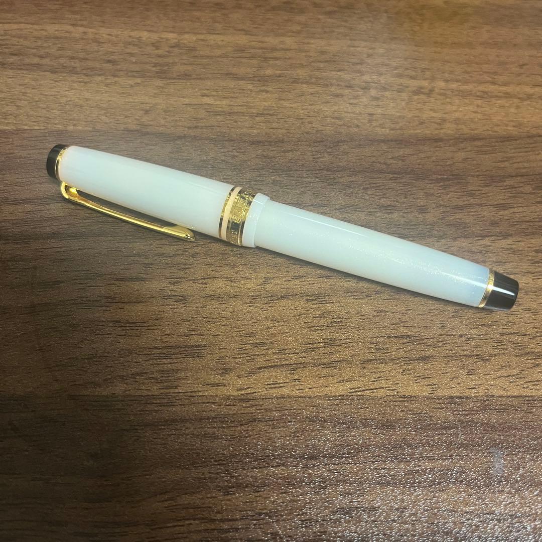 2/22まで値下げ セーラー万年筆 四季織 雪月空葉 名月 中細