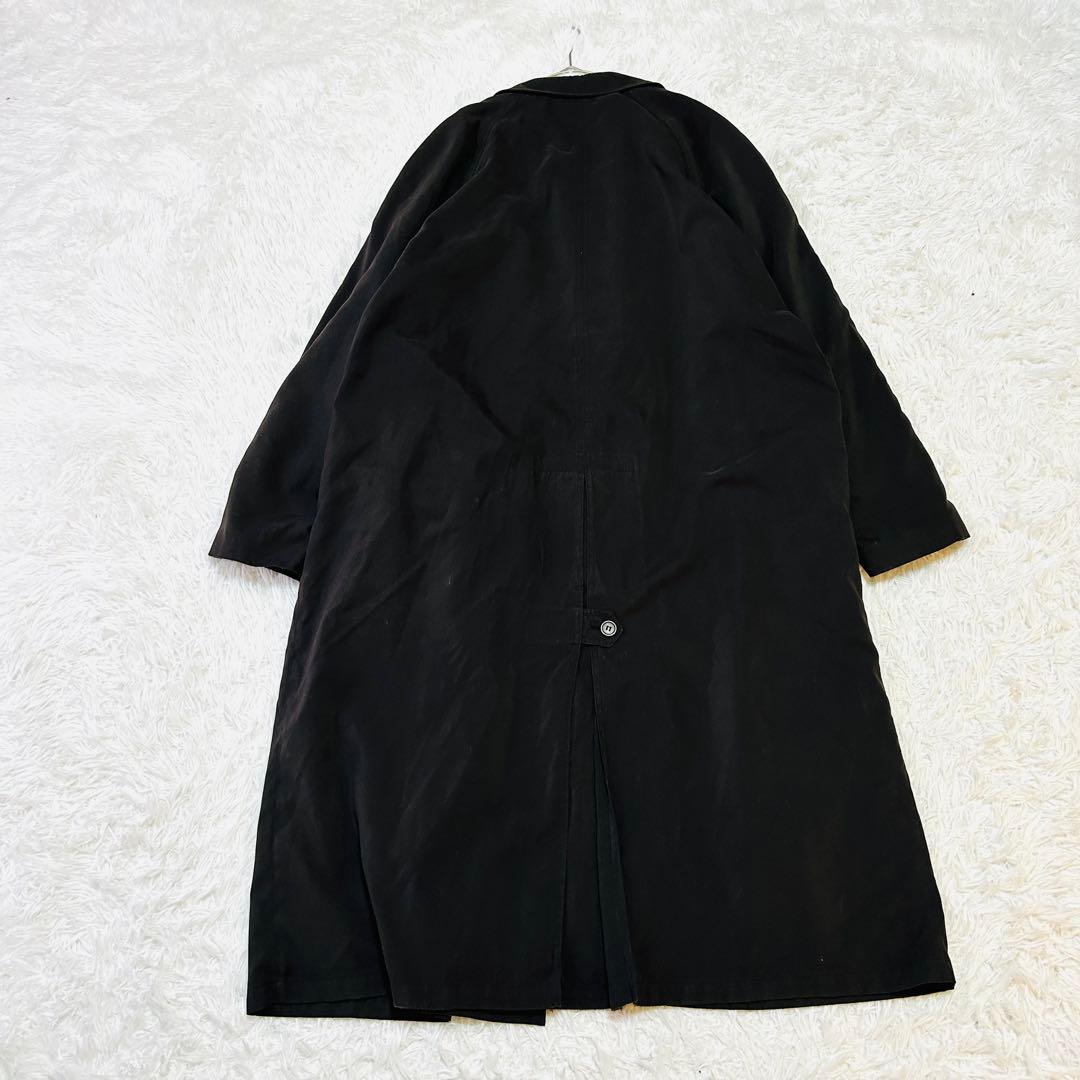 ローレンラルフローレン トレンチコート 黒 ロング丈 ライナー付き 532