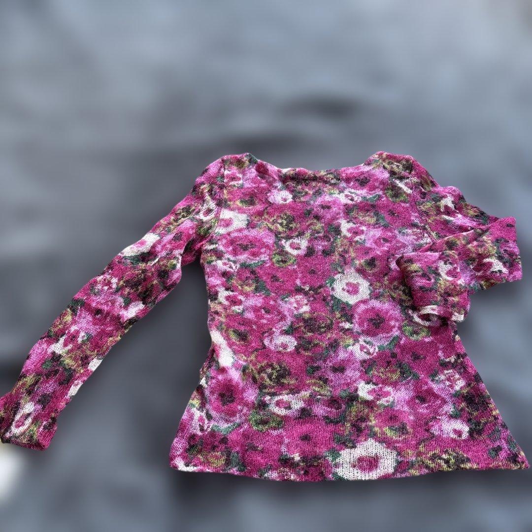 シビラSybilla花柄モヘアニットキャミソール付き新品未使用サイズM