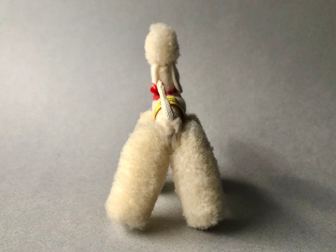 Steiff ポンポンプードル　ホワイト