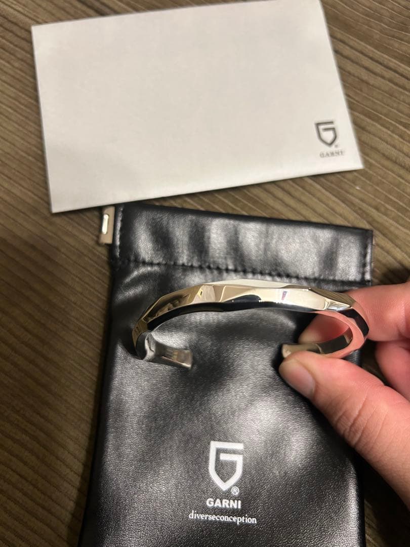 GARNI シルバーオープンバングルとリングセット