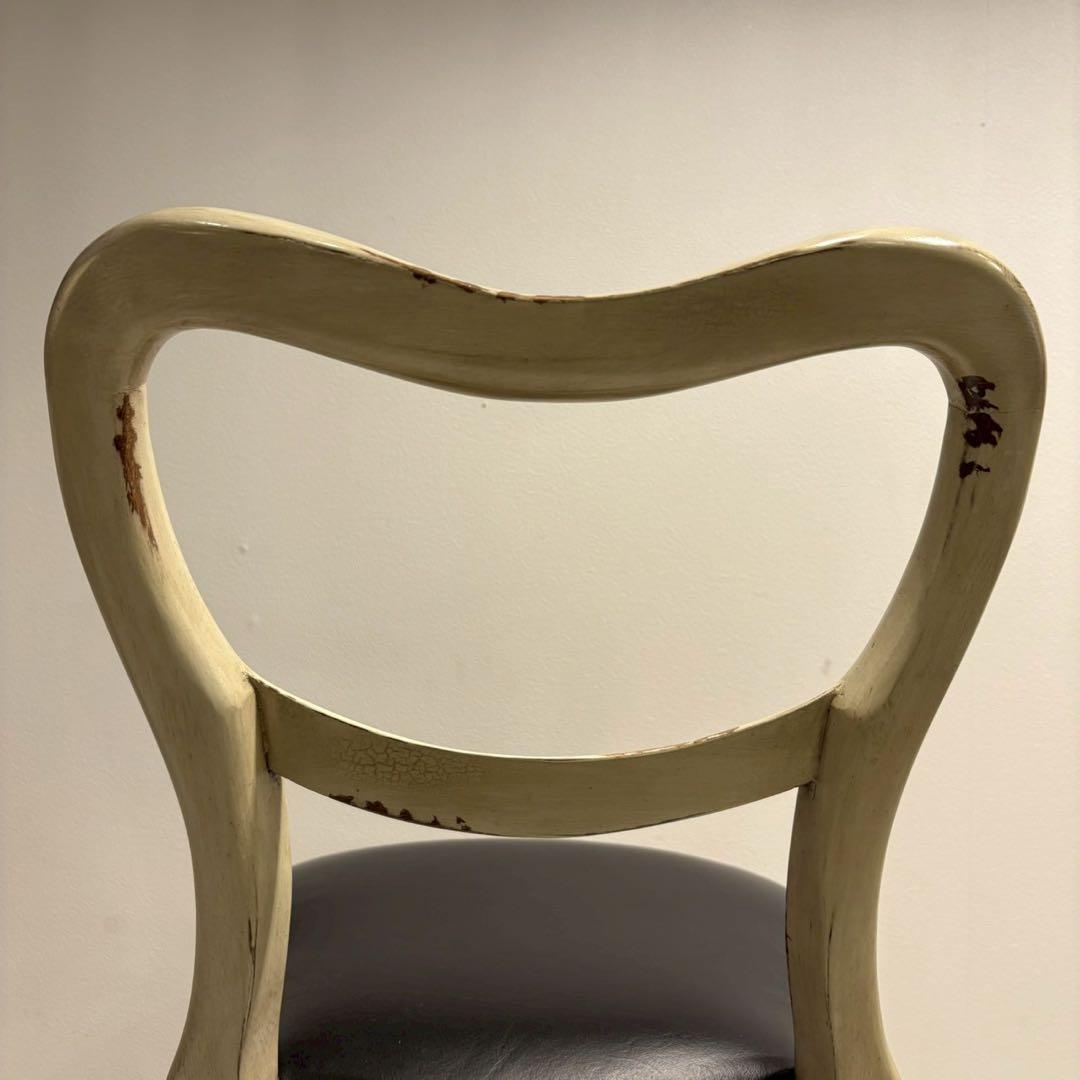 英国アンティークリプロダクト マホガニー バルーンバックチェア 椅子　2/4