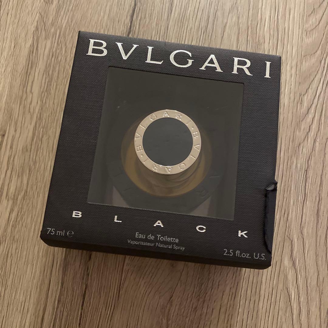 廃盤品 ブルガリ ブラック オードトワレ／75mL 美品