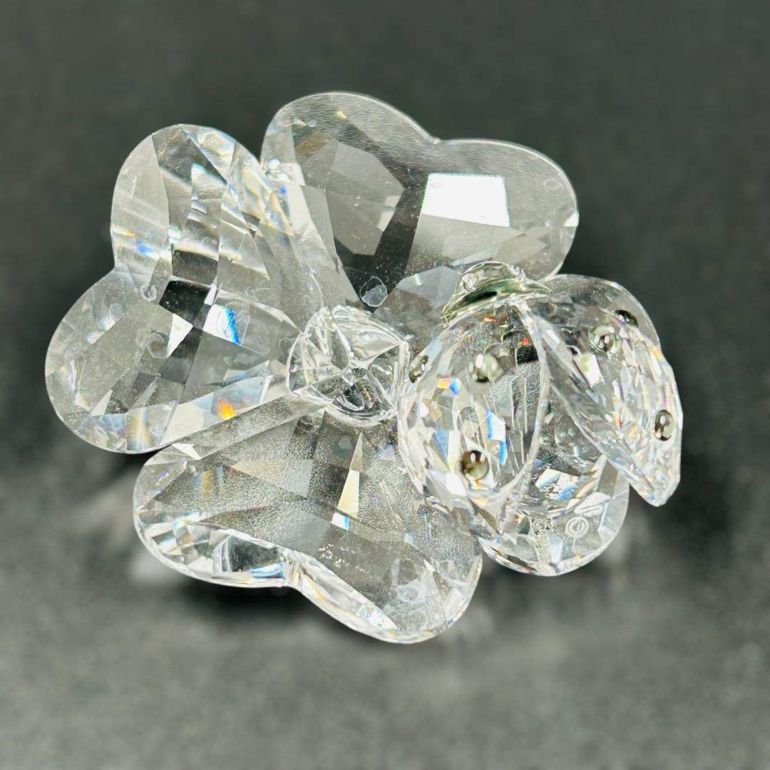 スワロフスキー てんとう虫　四つ葉のクローバー　SWAROVSKI