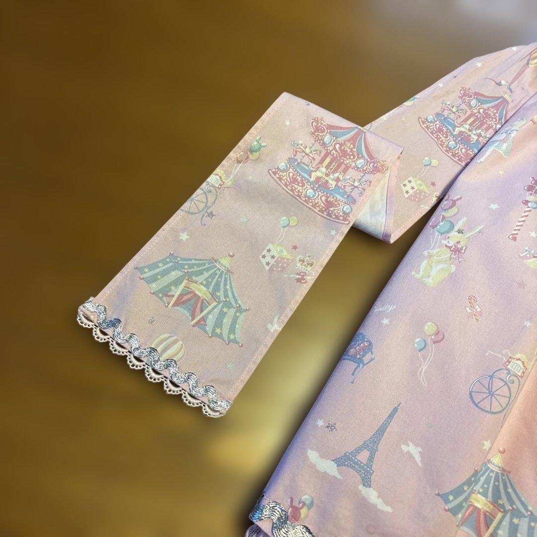 Angelic Prettyリボン付きジャンパースカート