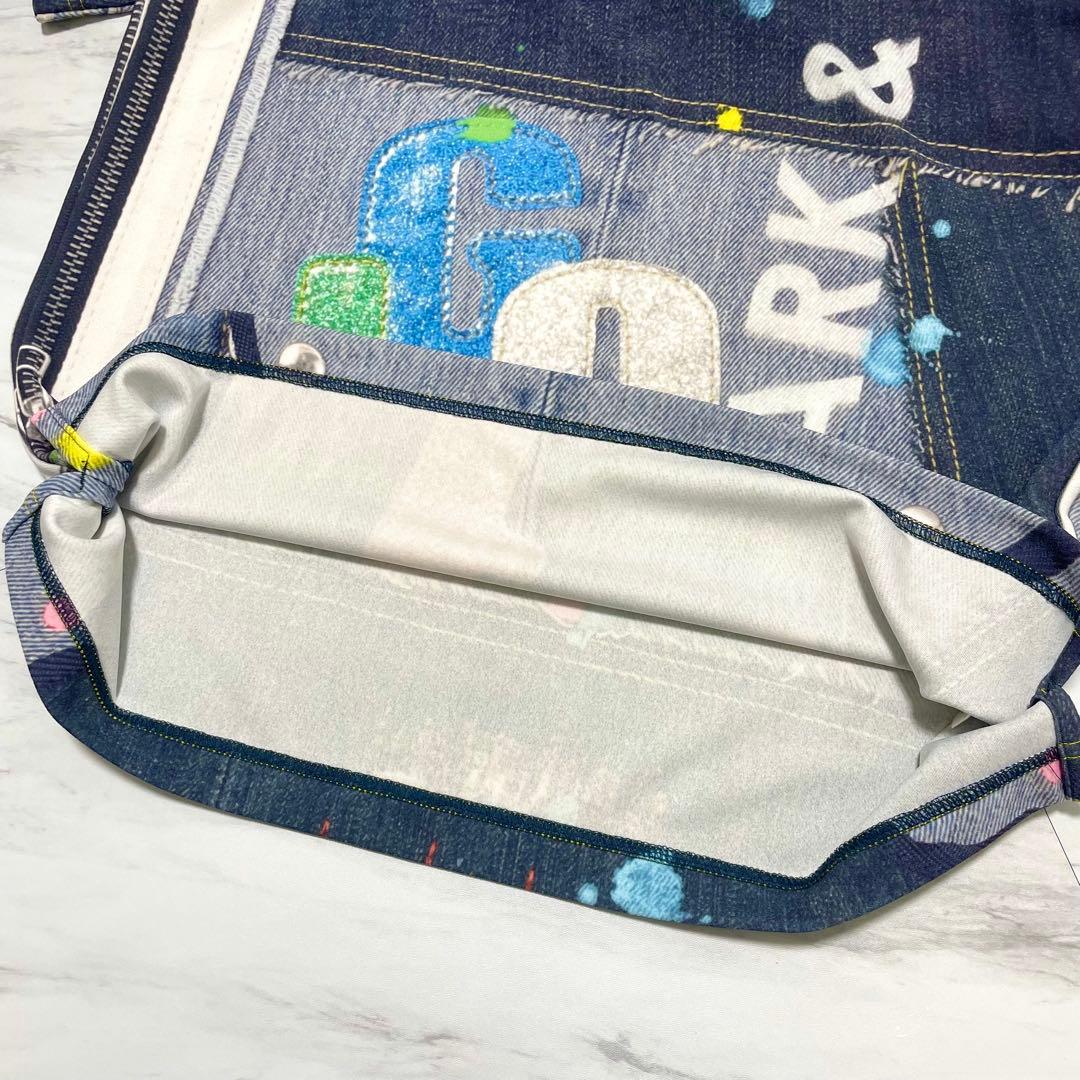 極美品 23SS⭐️マーク&ロナ ポロシャツ 木村拓哉着用モデル 総柄 ドクロ L