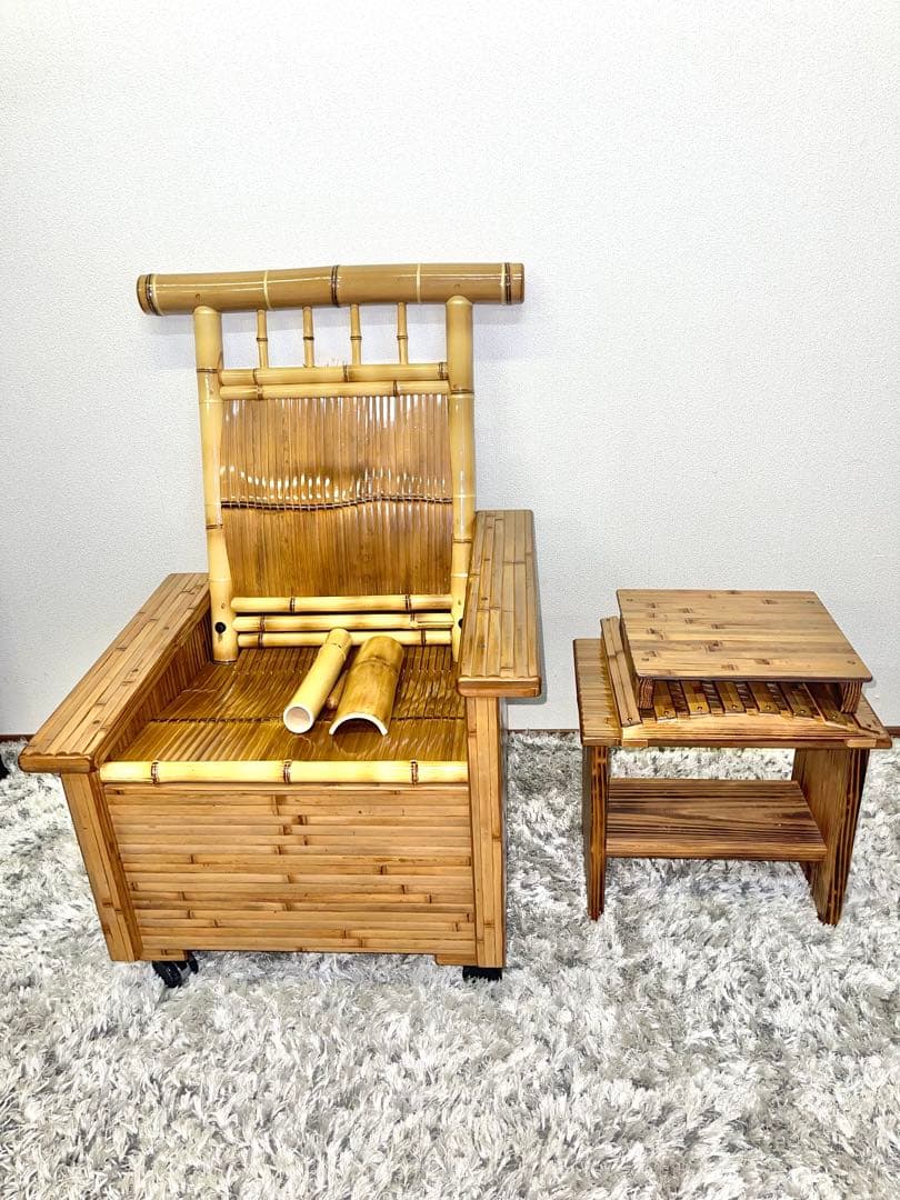 ♦︎参考価格　約253,000円♦︎ 梅里竹芸　健康イス　オットマン等　付属品多数