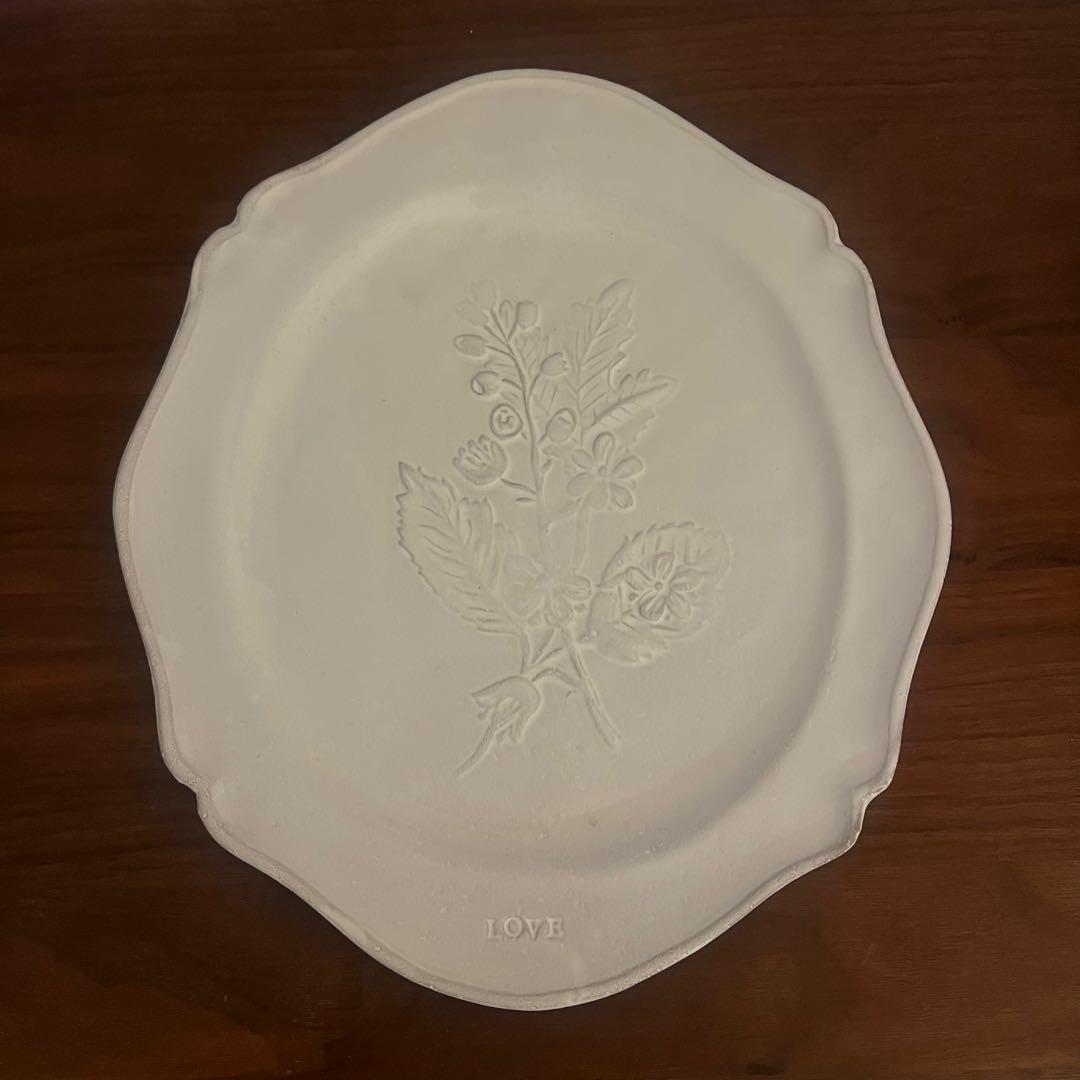 Astier de Villatte Fleurs ディナープレート 花