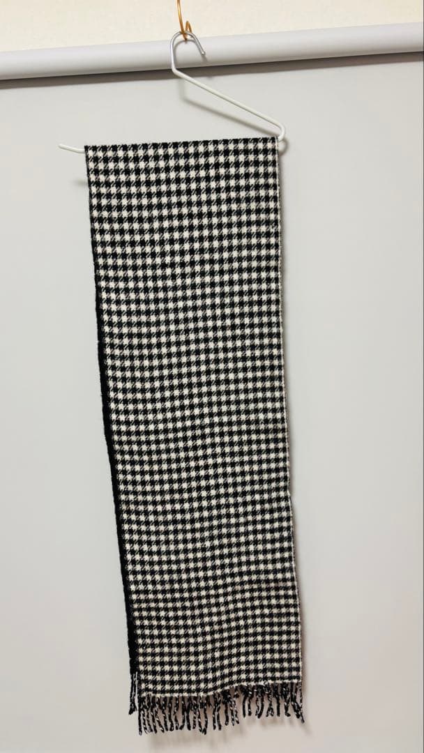 コムデギャルソン　千鳥柄　マフラー