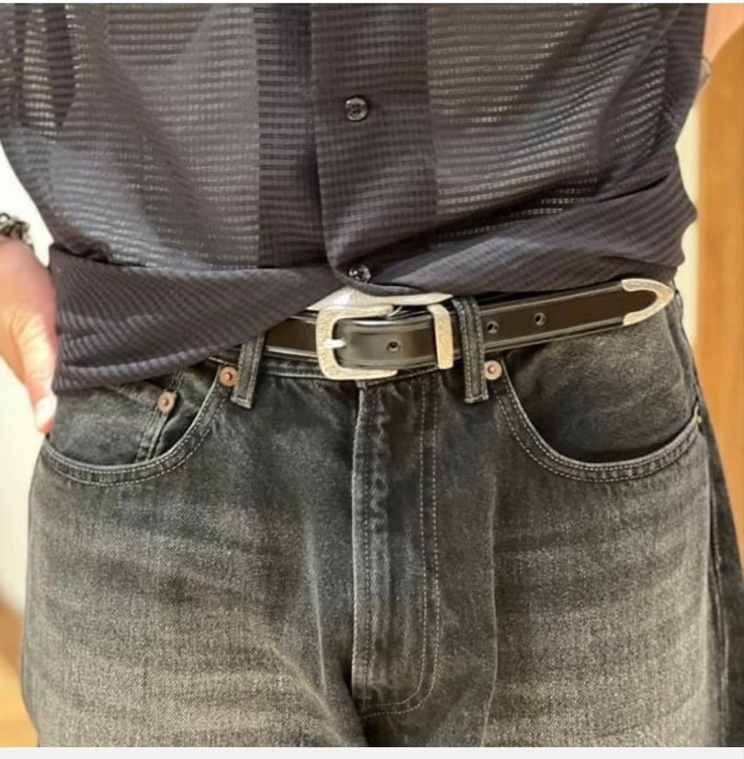 【BEAMS 別注】TORY LEATHER / Creased Belt 限定