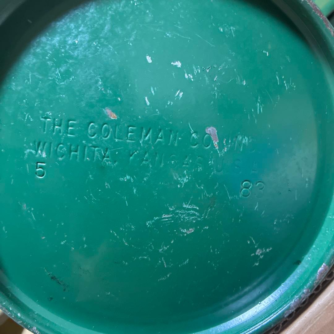 cham777　ヴィンテージ コールマン200A700グリーン シェル付