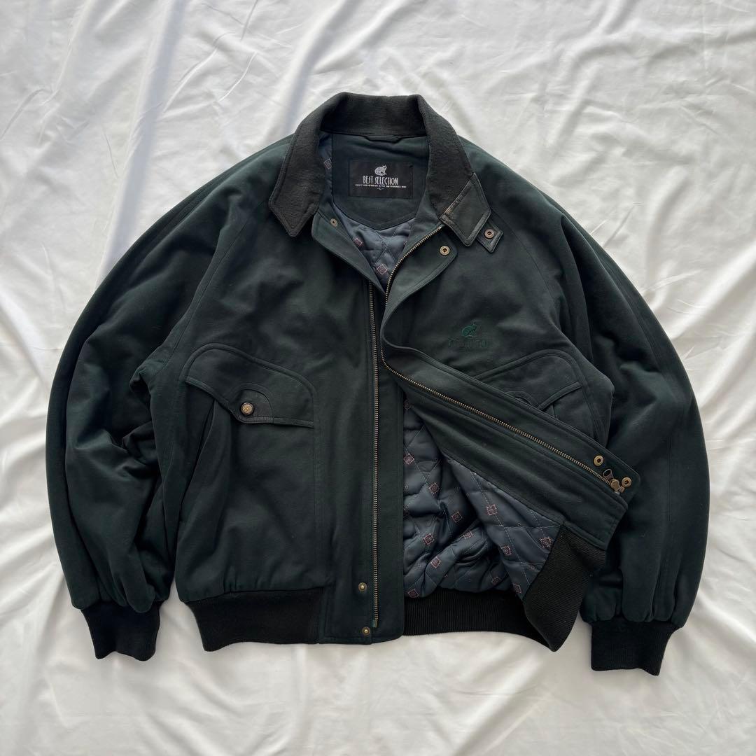 00’s vintage スエード調ブルゾン 短丈 アメカジ シティーボーイ