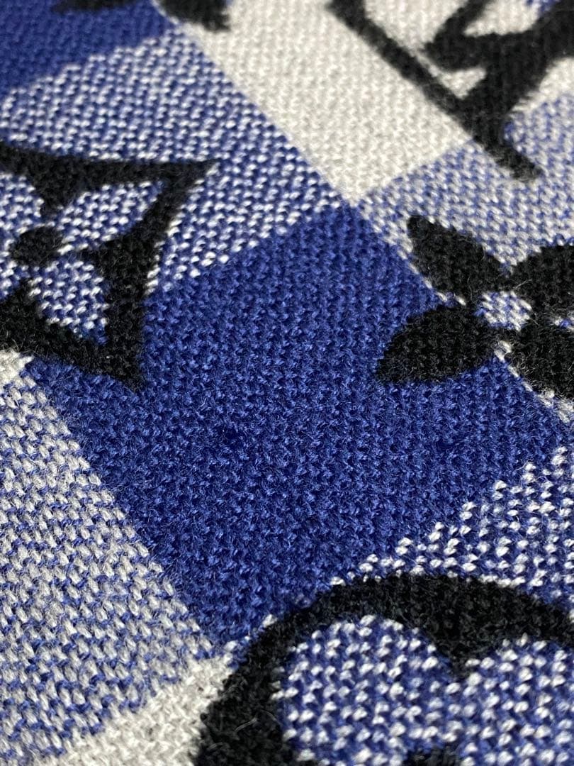 ルイヴィトン　マフラー　エシャルプ　ダミエ 3D M76571